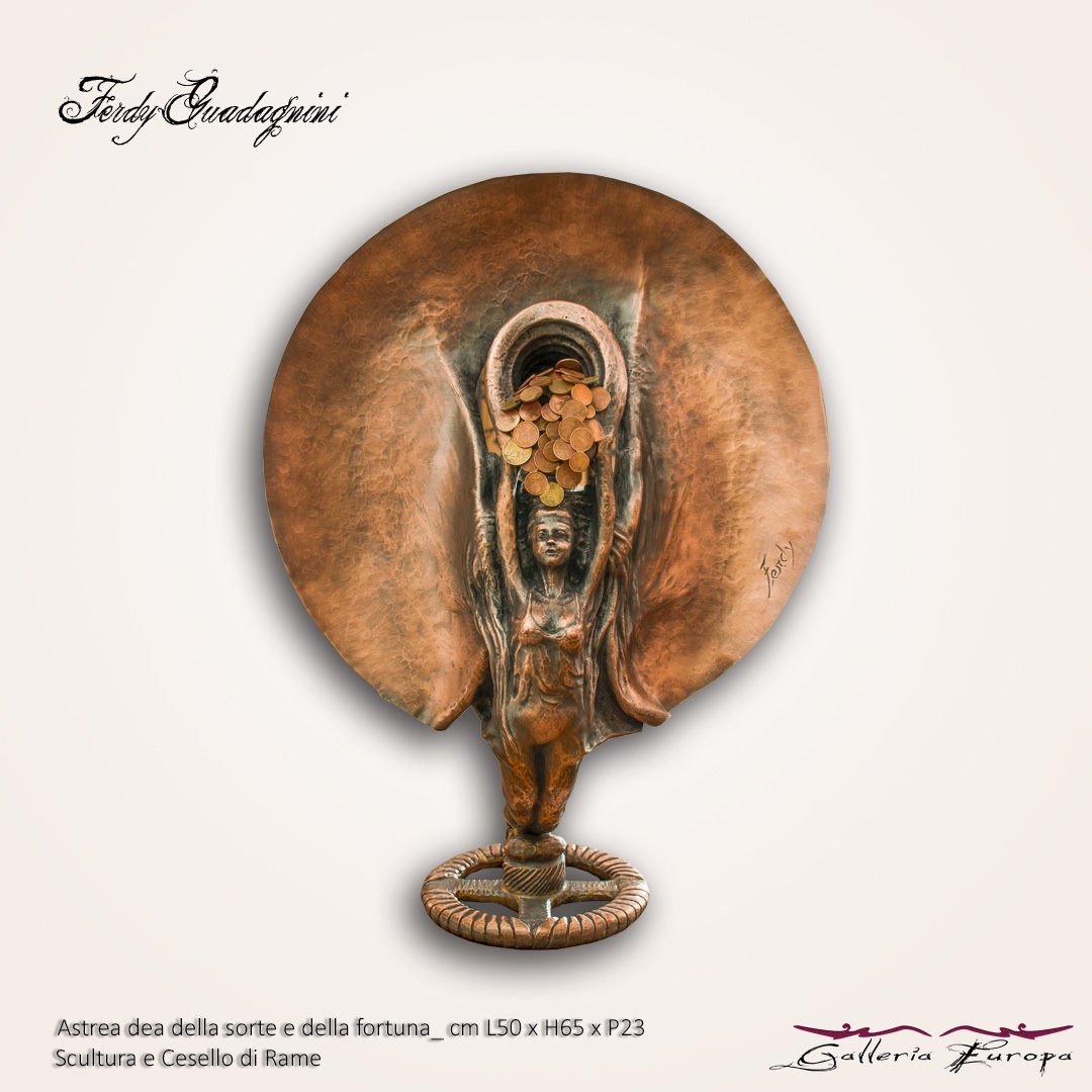 Ferdi Guadagnini - Opere in rame Busti - Galleria Europa Carano Ville di Fiemme Trentino