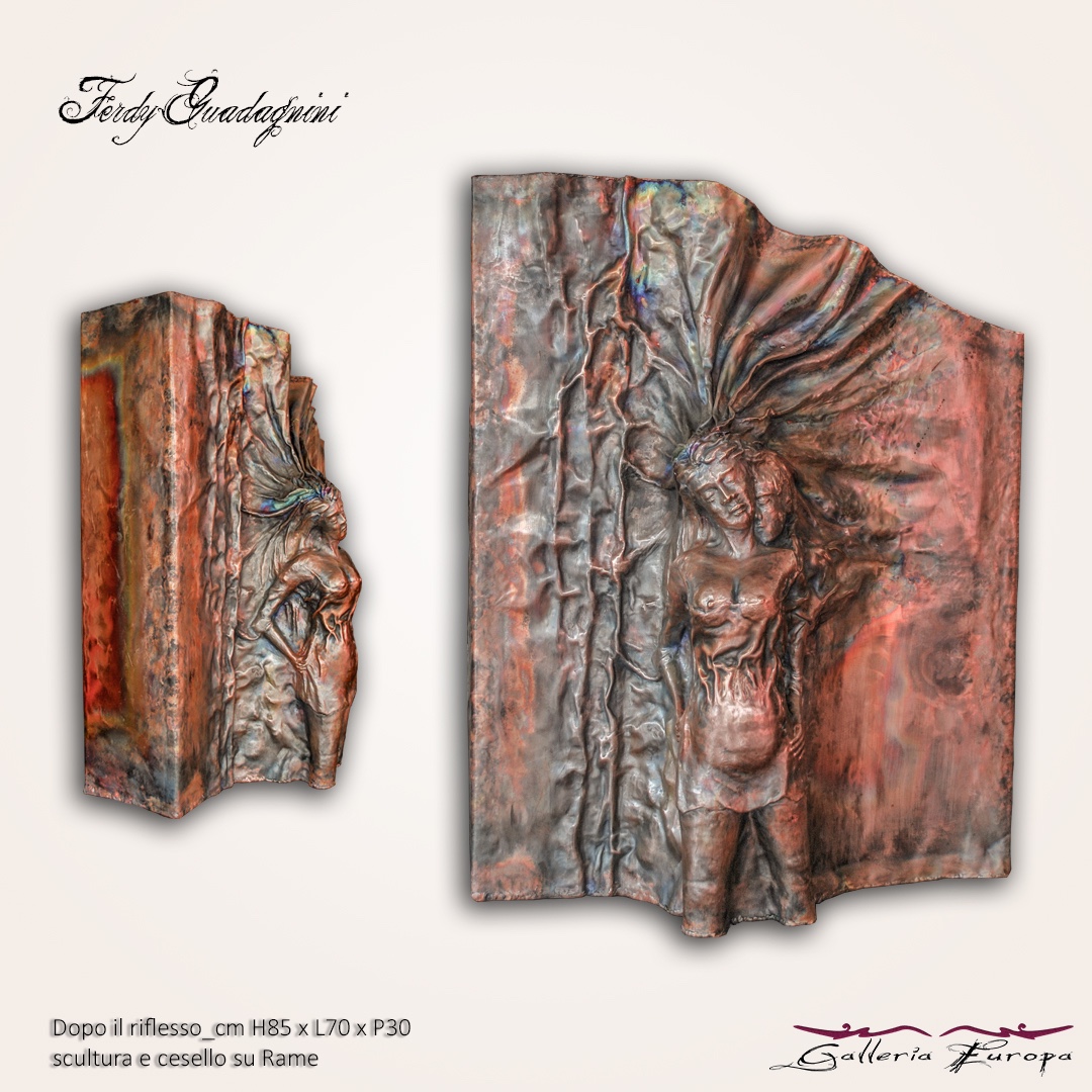 Ferdi Guadagnini - Opere in rame Forma % Design - Galleria Europa Carano Ville di Fiemme Trentino