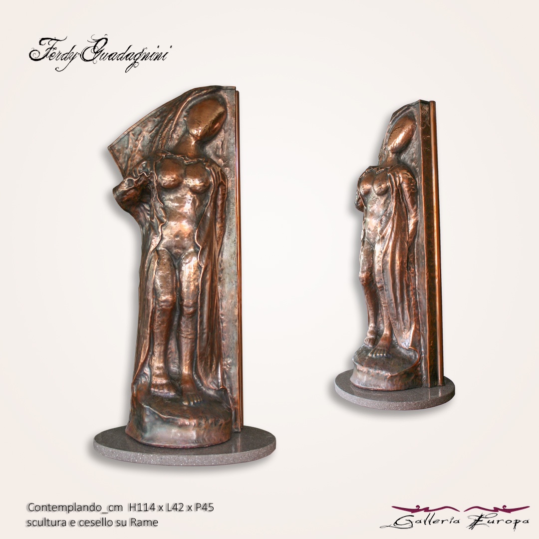 Ferdi Guadagnini - Opere in rame Forma % Design - Galleria Europa Carano Ville di Fiemme Trentino