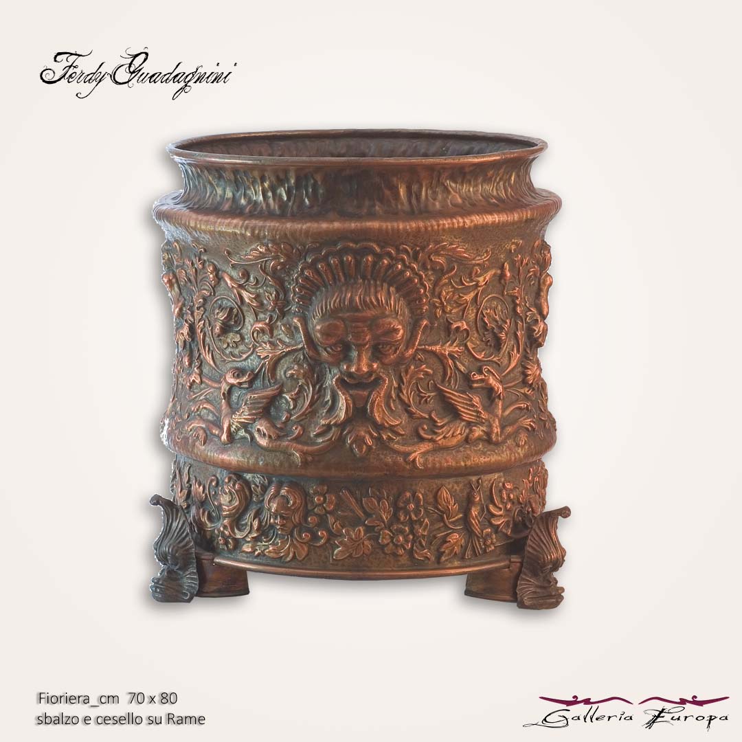 Ferdi Guadagnini - Opere in rame Forma % Design - Galleria Europa Carano Ville di Fiemme Trentino