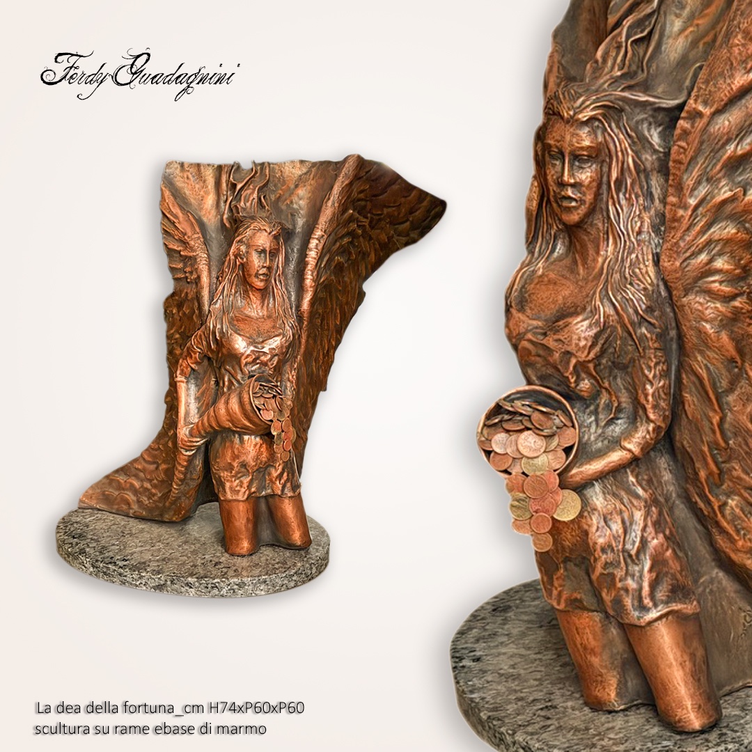 Ferdi Guadagnini - Opere in rame Forma % Design - Galleria Europa Carano Ville di Fiemme Trentino