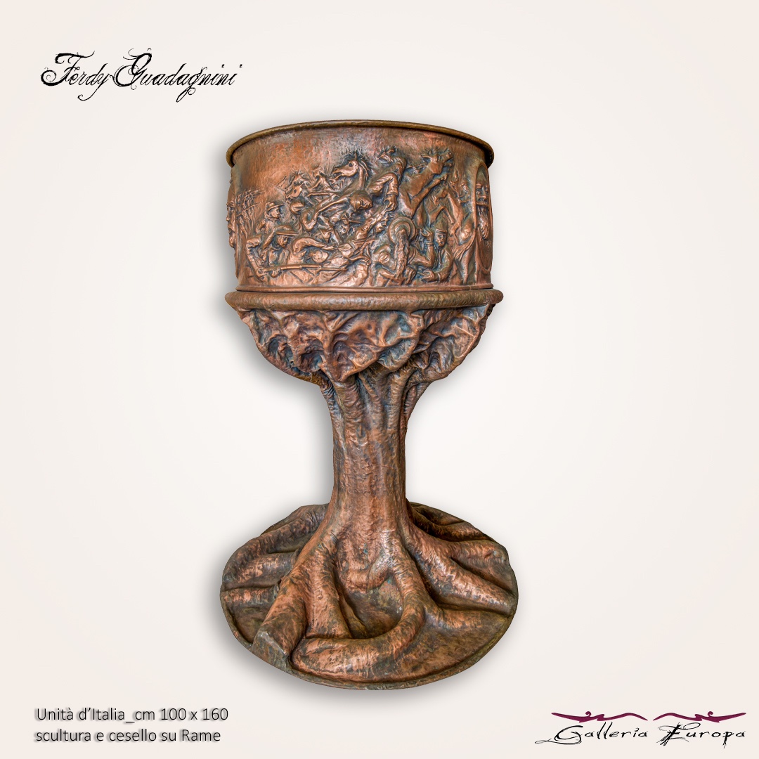 Ferdi Guadagnini - Opere in rame Forma % Design - Galleria Europa Carano Ville di Fiemme Trentino