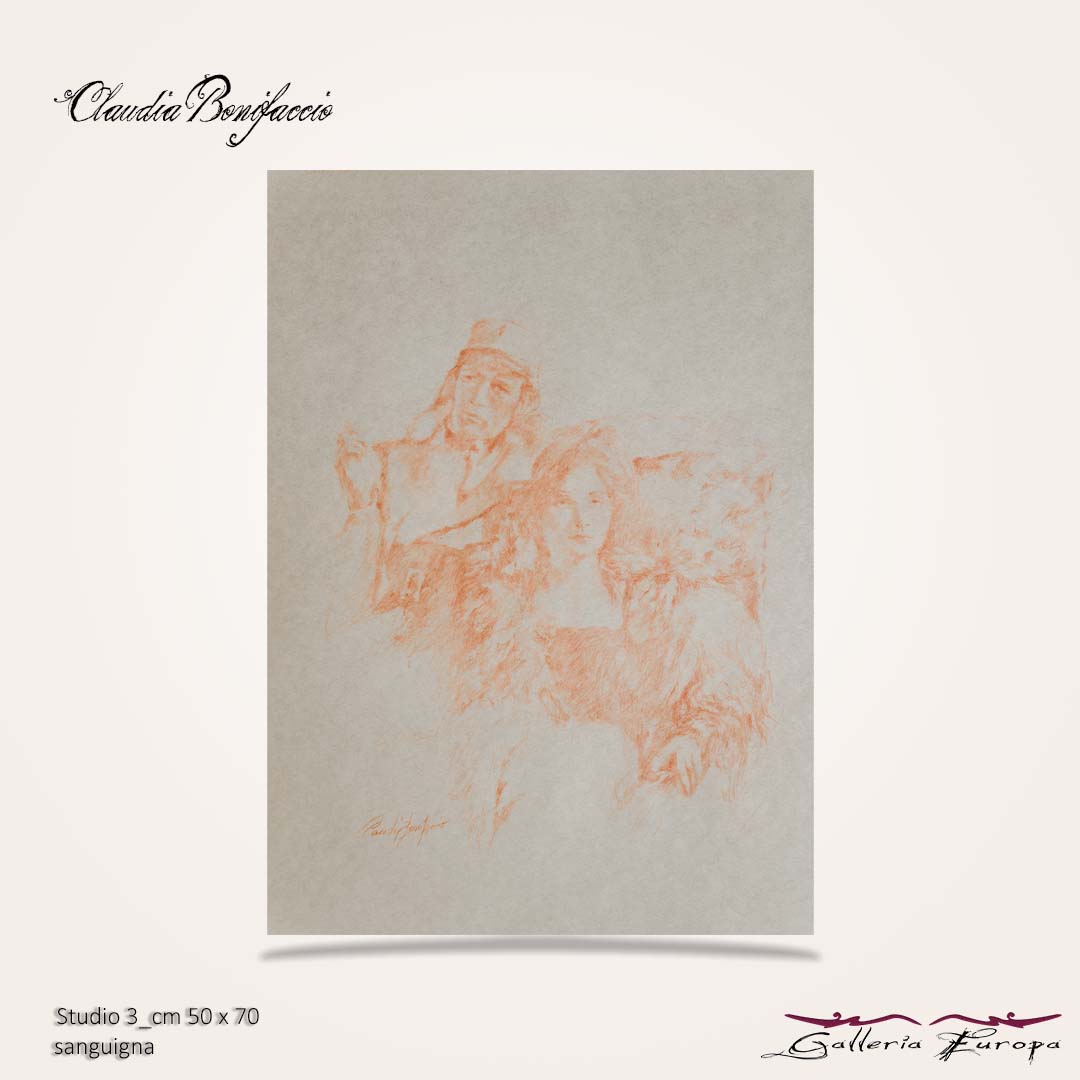 Claudia Bonifaccio - Opere Matita - Galleria Europa Carano Ville di Fiemme Trentino