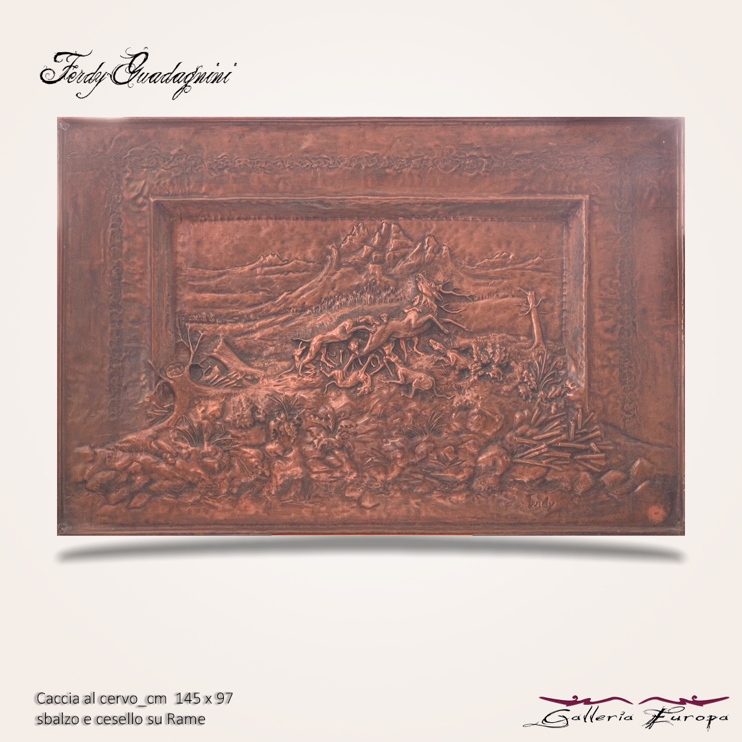 Ferdi Guadagnini - Opere Monumentali - Galleria Europa Carano Ville di Fiemme Trentino