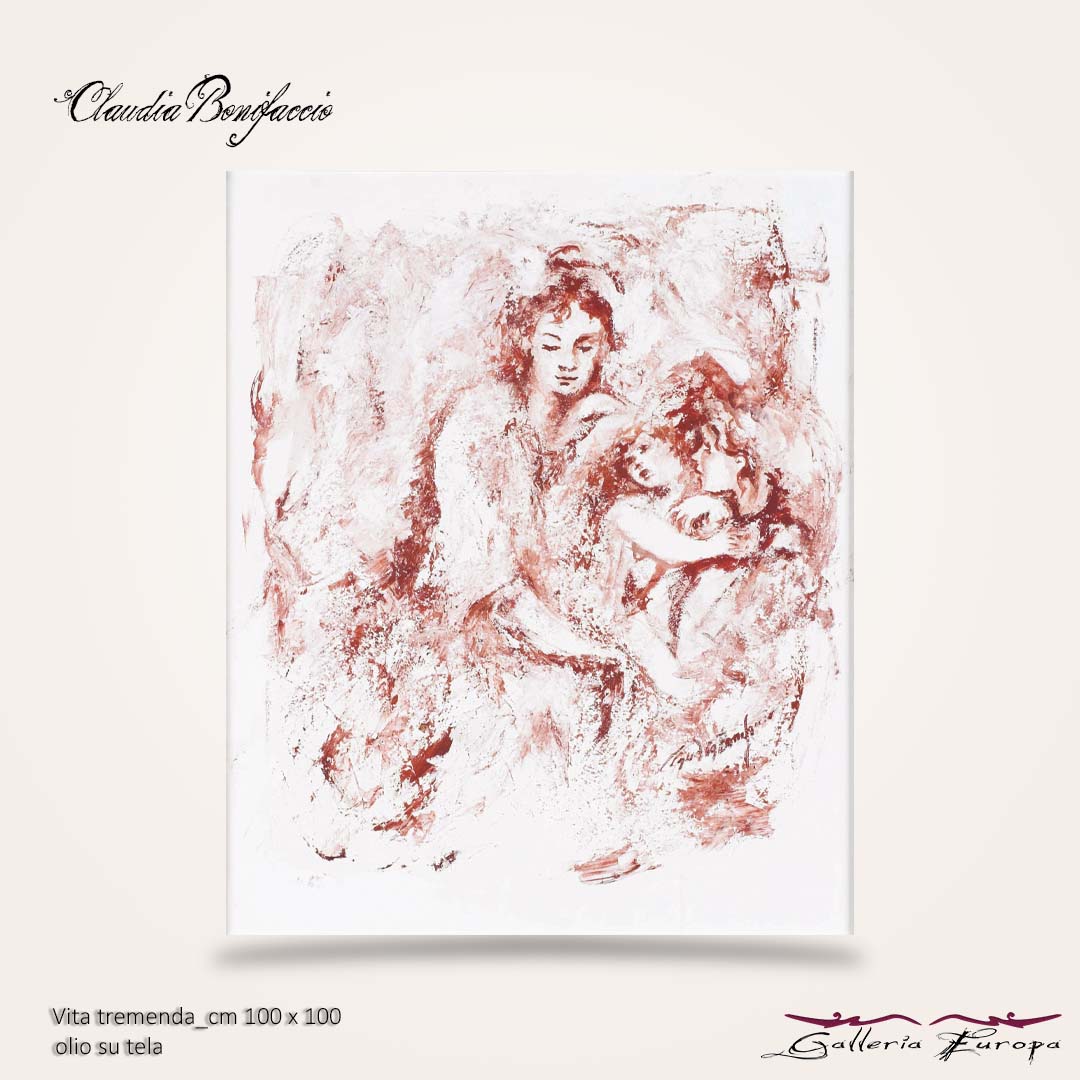 Claudia Bonifaccio - Opere Tecnica Mista - Galleria Europa Carano Ville di Fiemme Trentino