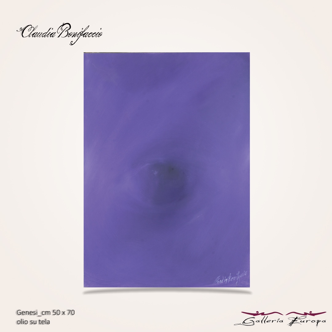 Claudia Bonifaccio - Opere Viola - Galleria Europa Carano Ville di Fiemme Trentino