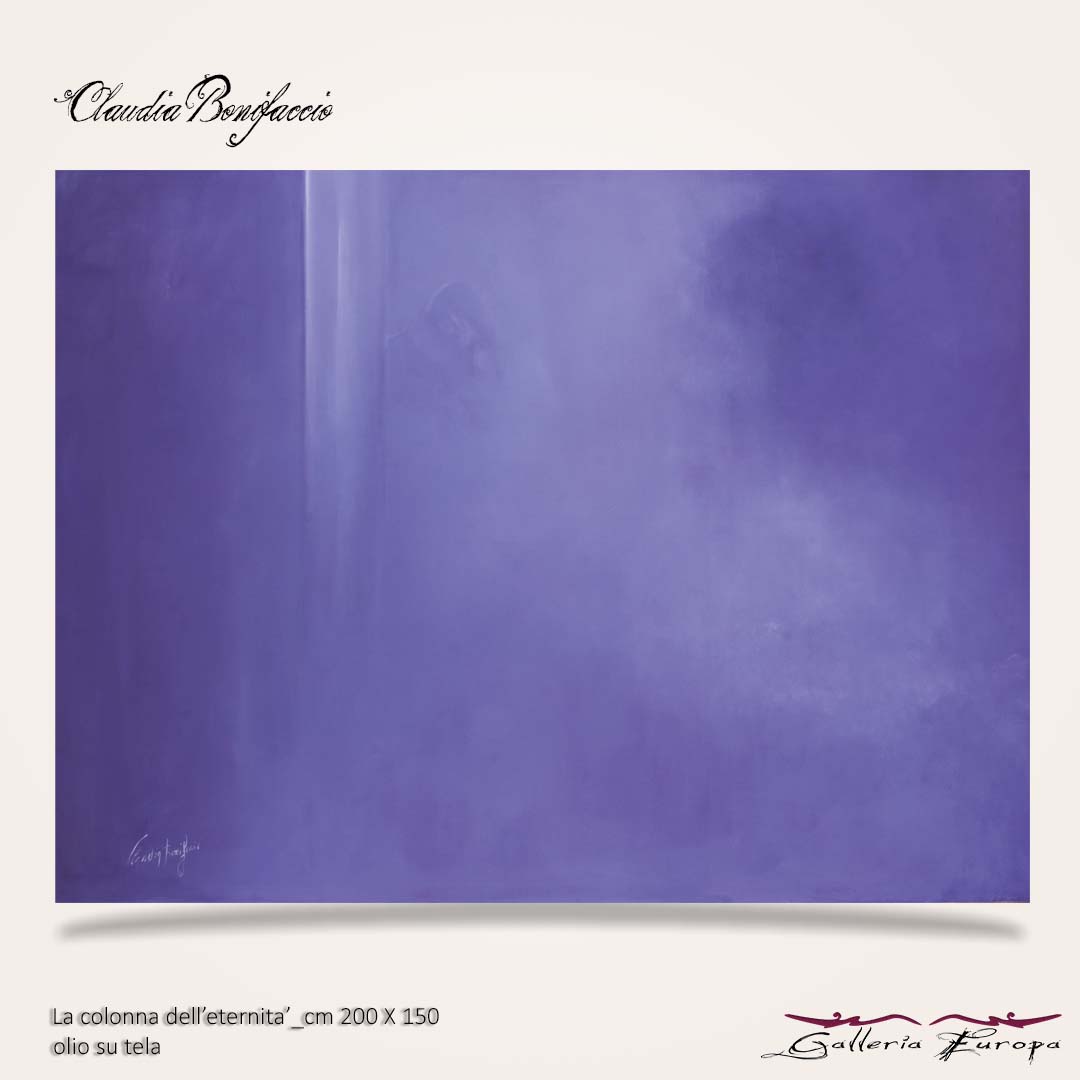 Claudia Bonifaccio - Opere Viola - Galleria Europa Carano Ville di Fiemme Trentino