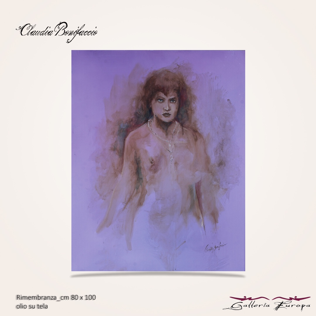 Claudia Bonifaccio - Opere Viola - Galleria Europa Carano Ville di Fiemme Trentino