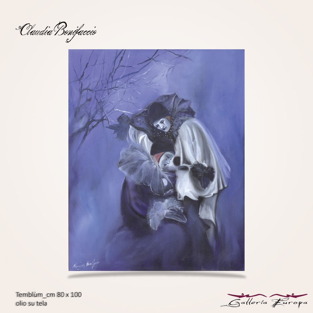 Claudia Bonifaccio - Opere Viola - Galleria Europa Carano Ville di Fiemme Trentino